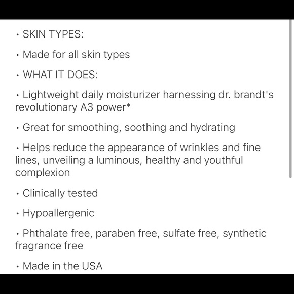 ๐ Dr. Brandt Triple Antioxidant Face Cream - Picture 6 of 7